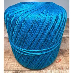 Blue Crochet Thread For Crocheting Embroidery Projects High-Quality Material